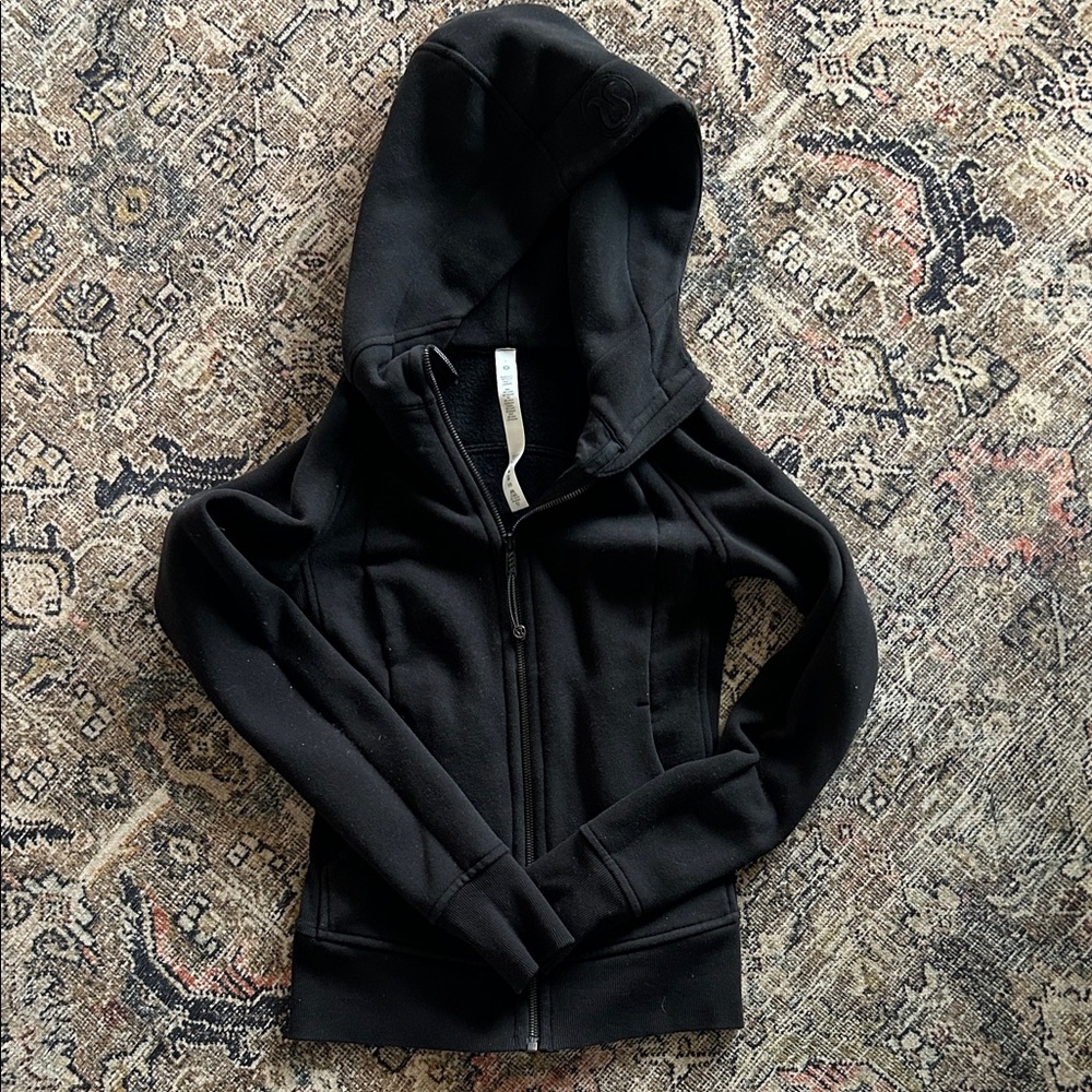 Lululemon Athletica Black Fleece Hoodie